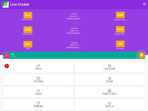 Live Cricket screenshot 8