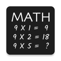 Multiplication Math Game 9X icon