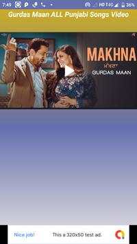Gurdas Maan ALL Punjabi Songs Video App screenshot 2
