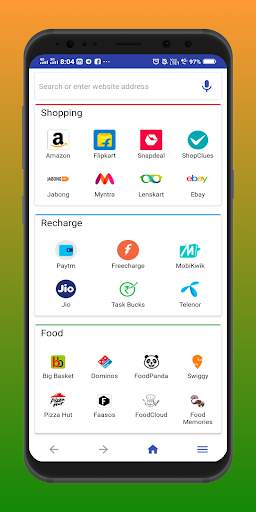 Indian Aatm Nirbhar Browser, shopping 2020 screenshot 4