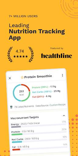 Calorie Counter by Cronometer screenshot 1