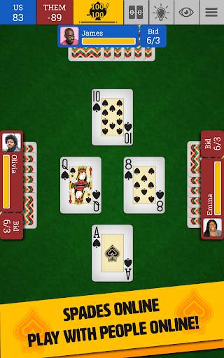 Spades Online: Trickster Cards screenshot 13