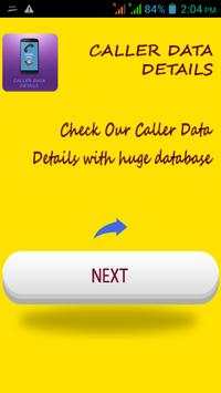 Caller Data Details screenshot 2
