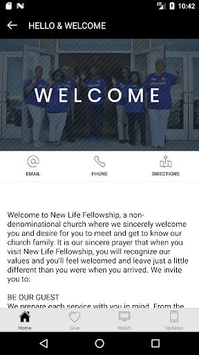 New Life Fellowship Ministries screenshot 2