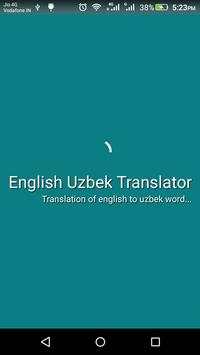 English Uzbek Translator screenshot 1