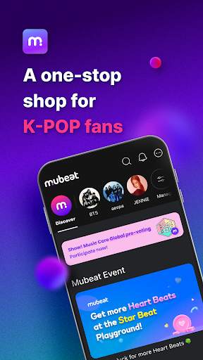 Mubeat for kpop Lovers screenshot 1