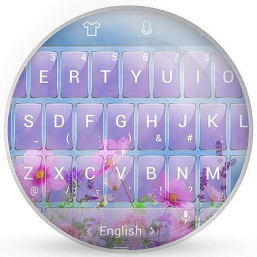 Keyboard Theme G Spring Flower 100