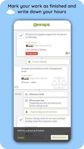 Sinnaps screenshot 2