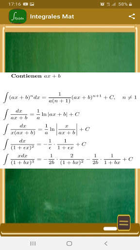 Integrales Mat screenshot 4