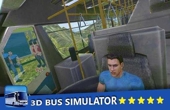 3D bus City driver 2016 screenshot 1