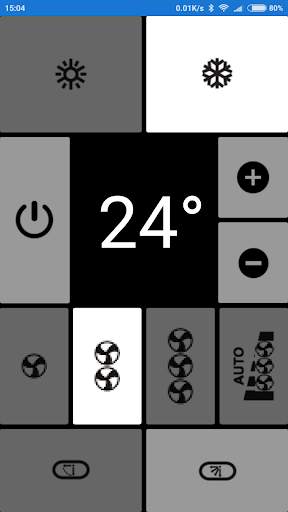 Electra AC Remote, as seen in picture! NO settings screenshot 2