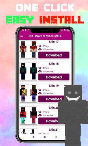 Best Skins Horror for Minecraft PE screenshot 6