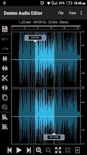 Doninn Audio Editor Free screenshot 1