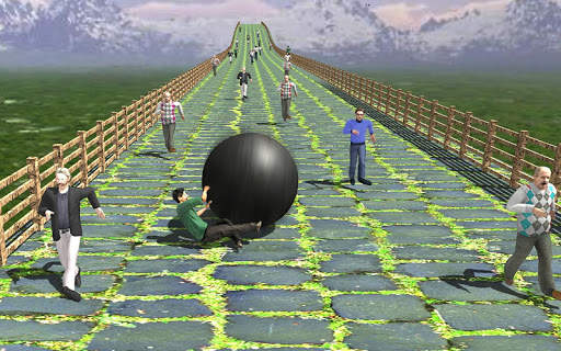 Giant Ball Rolling Spanish Festival screenshot 2
