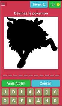 Devinez le pokémon Jeu Quizz screenshot 3