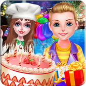 Fruit Cake Birthday Party icon