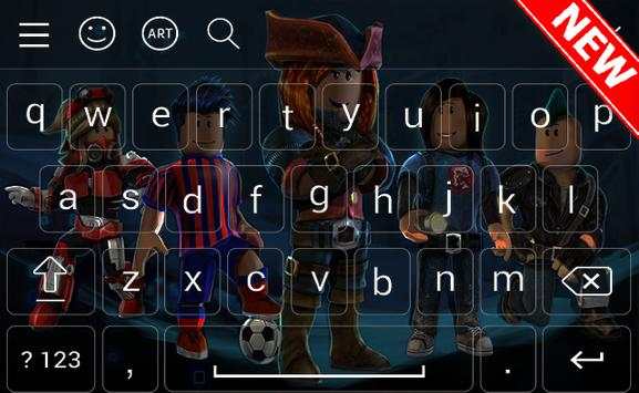 Keyboard For Roblox HD Wallpapers screenshot 4