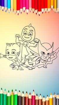 How To PJ Coloring Masks 2018 screenshot 1