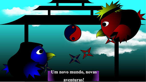 Elements Ninja Birds Free screenshot 1