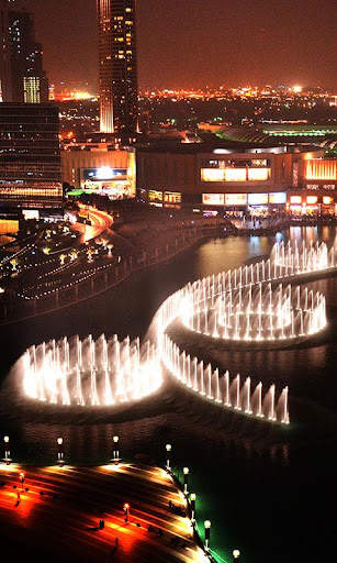 Dubai Fountain Live Wallpaper screenshot 1