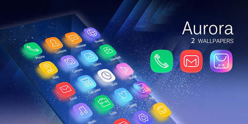 Aurora GO Launcher Theme screenshot 6