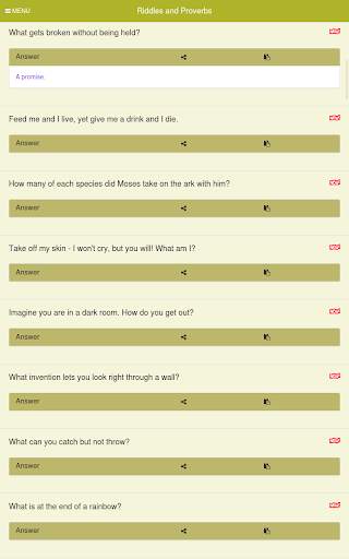 English Riddles and Proverbs скриншот 4