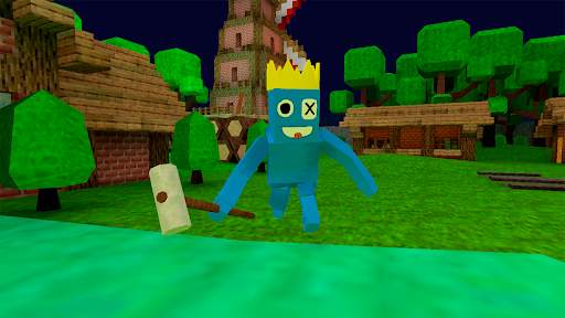 Funny rainbow granny & friends screenshot 1