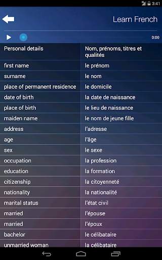 Learn & Speak FRENCH Fast&Easy скриншот 6