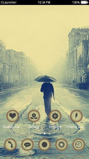 Mood theme: Rainy day screenshot 3