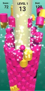 Stack ball 2 warna - bola jatuh 3d screenshot 7
