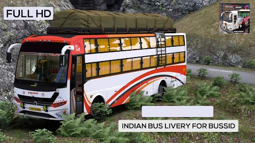 Bussid Indian Bus Livery 4K screenshot 1