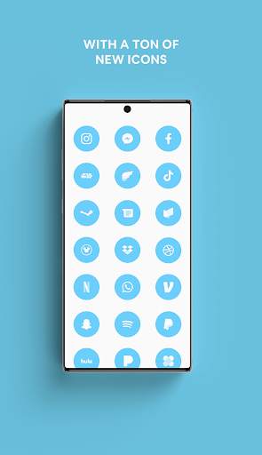 Clear Sky - A Flatcon Icon Pack screenshot 2