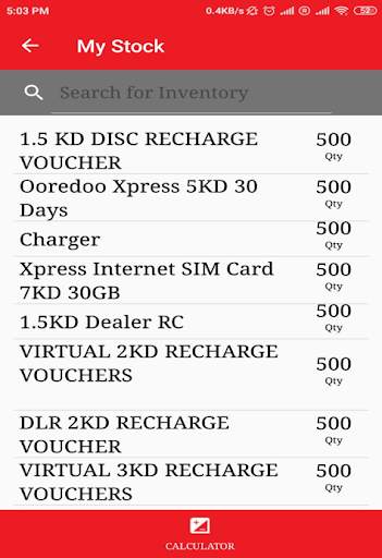Ooredoo Dealer Seller screenshot 1