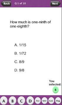 PAPA Math Practice Test Lite скриншот 9