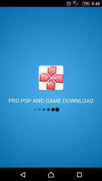 Pro PSP and Game Download 1 تصوير الشاشة