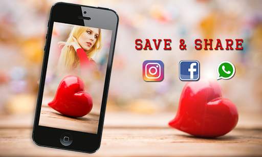 Heart Screen Photo Frames screenshot 4