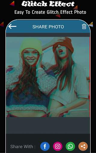 Glitch Video Editor - Glitch Photo Editor screenshot 5