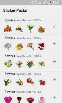 Wastickersapp - Rose sticker for whatsapp screenshot 4