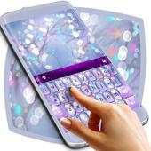 Purple Glitter Glare Keyboard 1.280.1.14