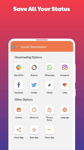 Social Media HD Videos & Picture true downloader screenshot 2