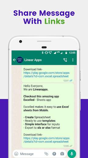 Message Editor & Chat Direct screenshot 4