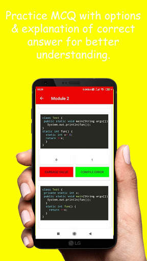 Java Tutorials App 6 تصوير الشاشة