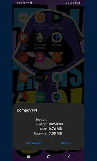 CompoVPN - Fast and Secured VPN screenshot 4