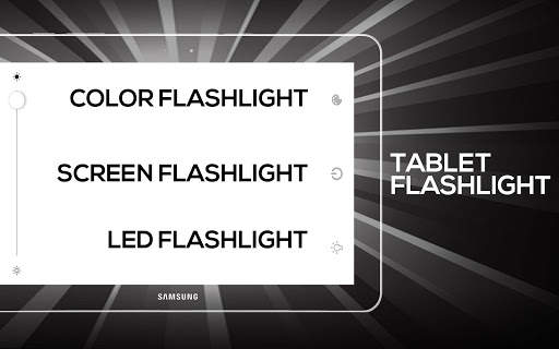 Tablet Flashlight screenshot 2