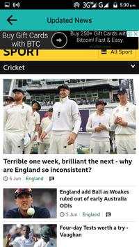 Live Cricket Score Schedule & News With AutoUpdate screenshot 5