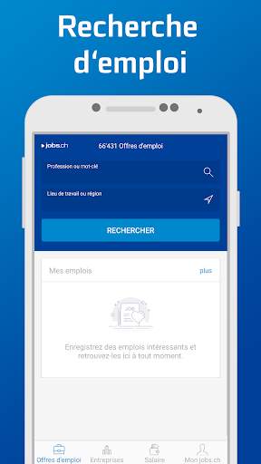 jobs.ch – Rechercher un emploi screenshot 1