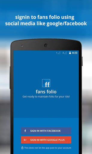 fans folio™ - Celebrities Fans [Talk about Stars] screenshot 1
