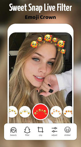 Sweet Snap Live Filter - Snap Cat Face Camera Edit screenshot 2