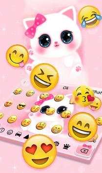 Girlish Pink Cute Kitty screenshot 4