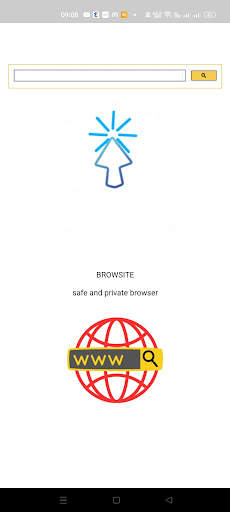 Browsite - Private browser 1 تصوير الشاشة